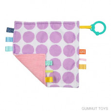 Little Taggies Blanket - Purple Spots