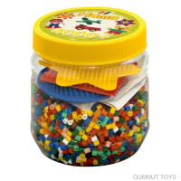Hama Beads and Pegboards in Tub