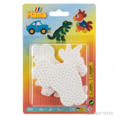 Hama Pegboards - Car Parrot and Dinosaur