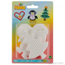 Hama Pegboards - Tree Penguin and Heart