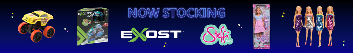 Now stocking Exost and Steffi Love