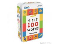 First 100 Words Matching Game Tin